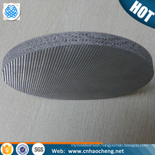 High quality multilayers sintered 1 2 5 8 10 15 20 25 micron stainless steel filter disc